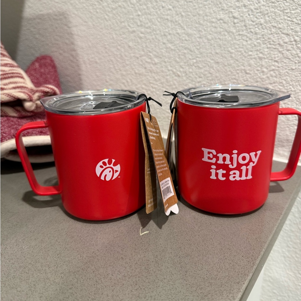 Chick-Fil-A insulated mugs